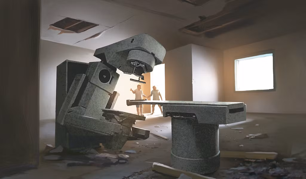 Viện đã không thông báo đầy đủ cho các nhà chức trách về sự tồn tại của thiết bị này, và cỗ máy đã yên vị trong tòa nhà ở trung tâm thành phố Goiania suốt hơn một năm trước khi hai người đàn ông đến trộm nó đi.