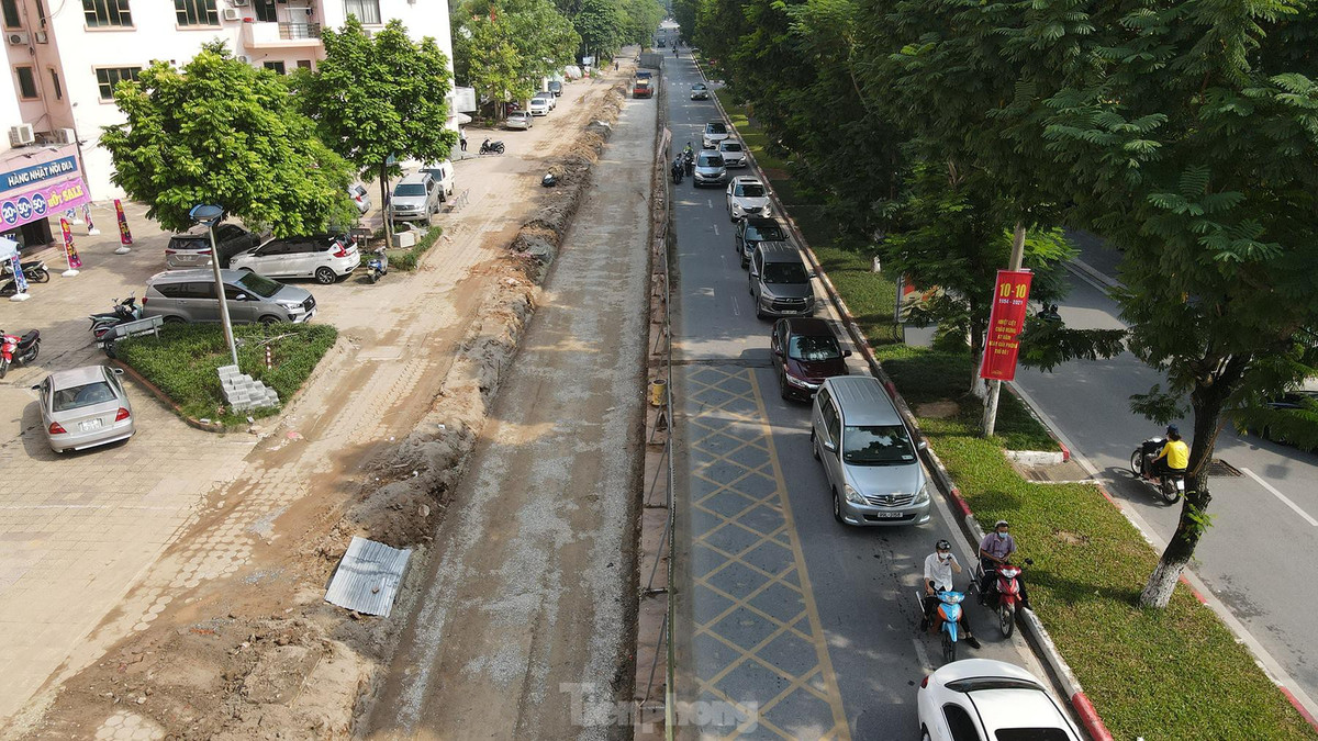 Sau khi hoàn thành, dự án mở rộng đường Trần Đăng Ninh sẽ góp phần giảm ùn tắc giao thông tại khu vực giao cắt đường Nguyễn Phong Sắc (Cầu Giấy).