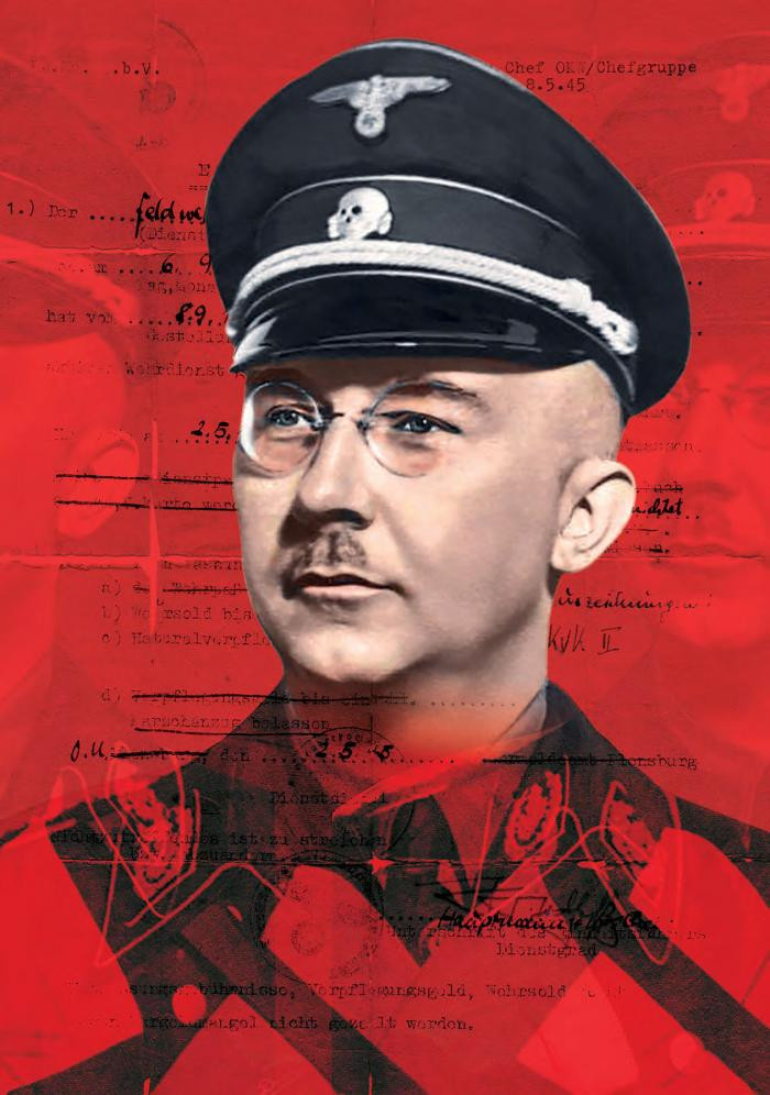 Sau khi Berlin thất thủ, vào ngày 11/5/1945, Himmler cùng với một nhóm bằng hữu đi xuống phía Nam đến Friedrichskoog. Bọn họ tiếp tục đi tới Neuhaus thì tách ra.