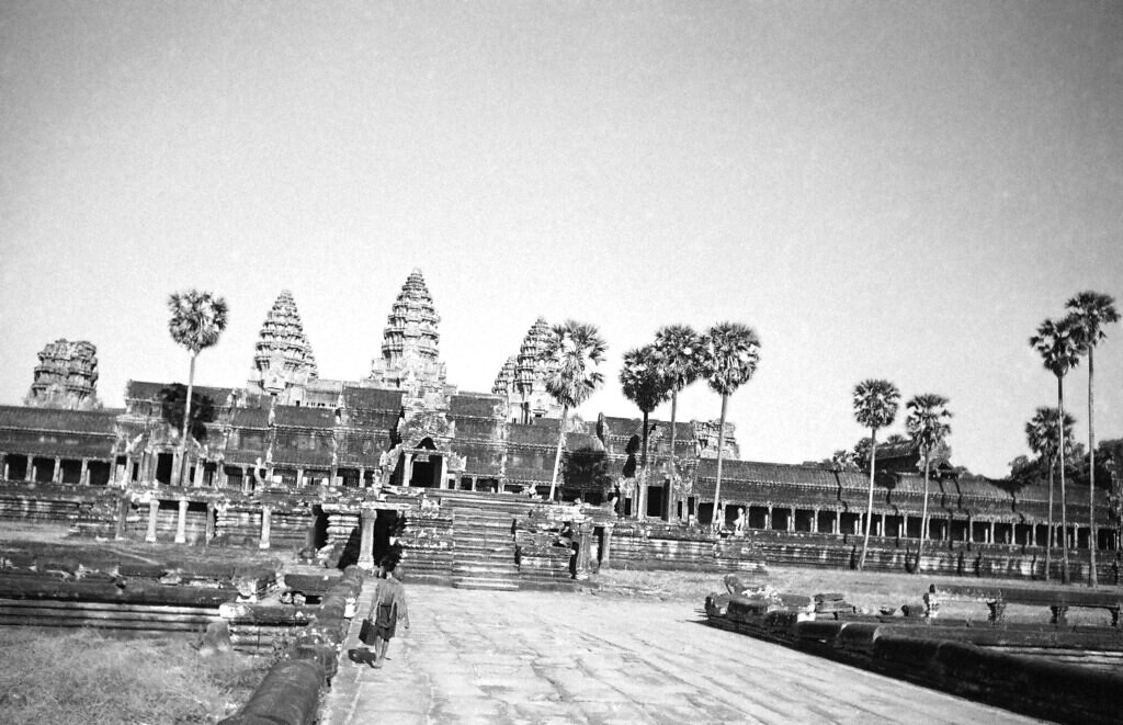 Cổng Đông của Angkor Wat, 1938.