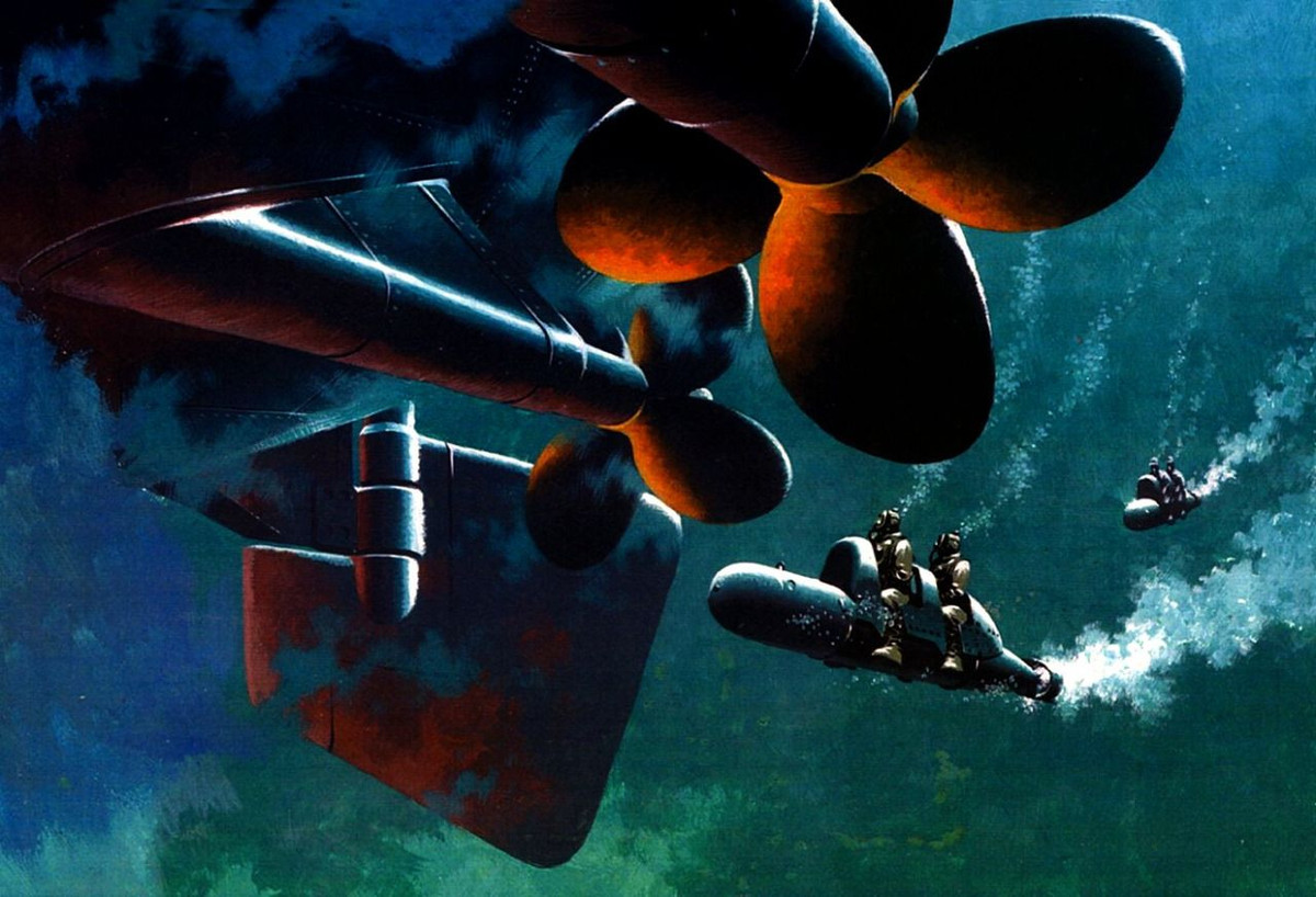 Trở lại với vụ tấn công ngày 26/3/1941, vào ngày hôm đó, sáu Maiale do Trung úy hải quân Ligi Faggioni chỉ huy, đã tiến vào vịnh Suda tại Crete và làm nổ tàu tuần dương York của Anh neo đậu ở đó. Con tàu của anh đã bị hư hại nặng nề đến mức phải đưa lên bờ.