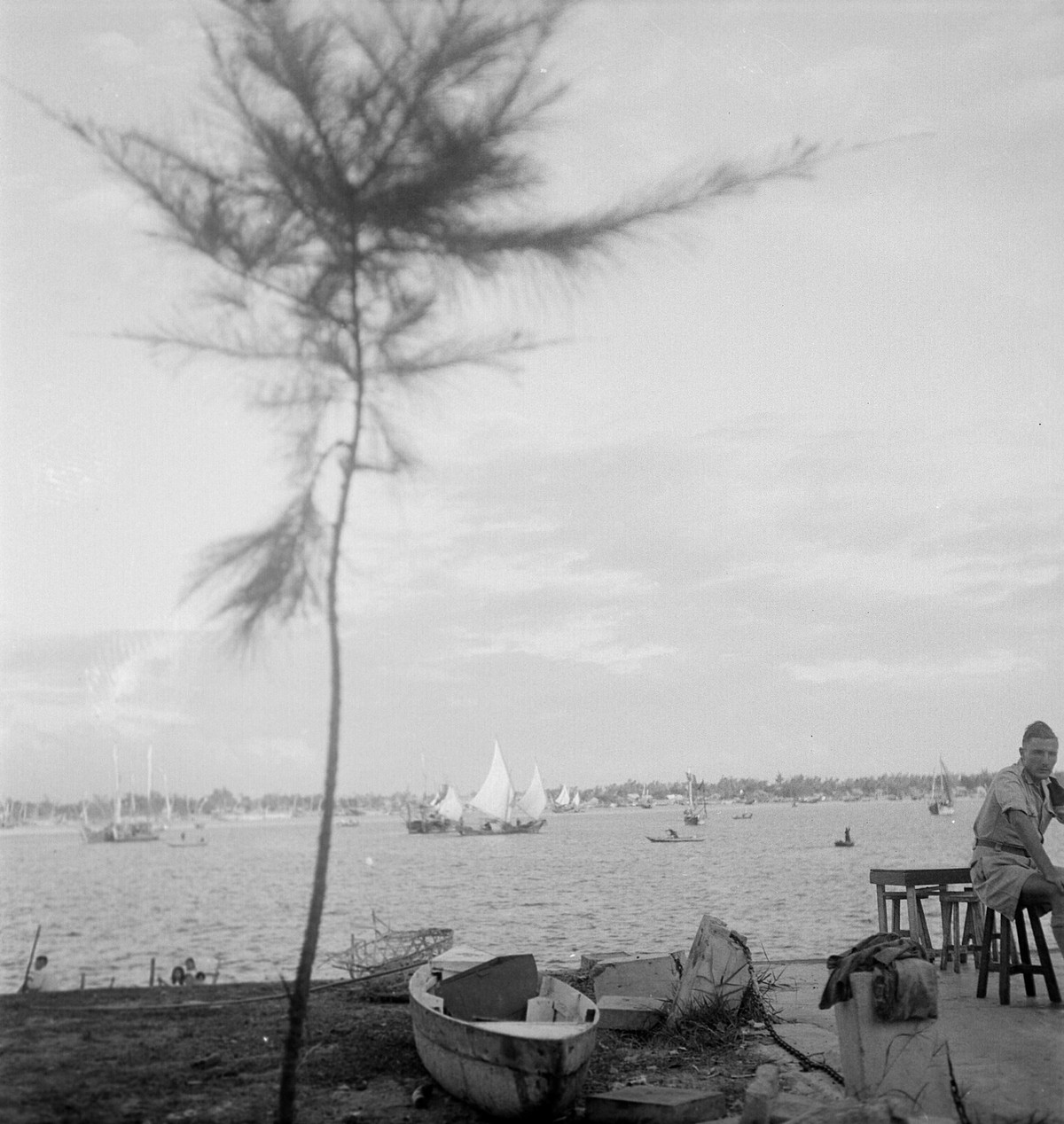 Cảnh quan bên bờ sông Hàn.