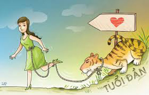 Bình thường phụ nữ tuổi Dần thường hay bị người đời ngộ nhận là cao số. Ảnh: Internet.