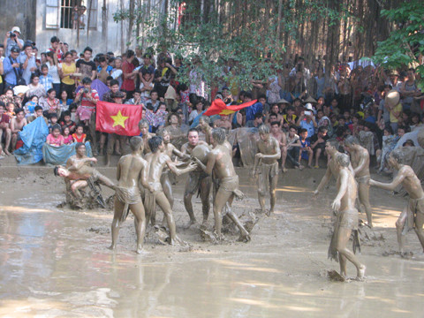 Một pha tranh cầu.