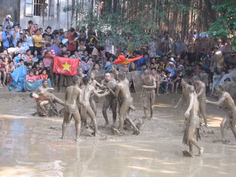 Một pha tranh cầu.