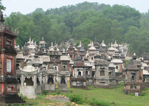 Với diện tích hơn 7000 m2 và chứa trong đó gần 100 ngôi tháp của nhiều thời kỳ, vườn tháp chùa Bổ Đà được đánh giá là vườn tháp lớn nhất và đẹp nhất trong các chùa chiền trên khắp nước ta.