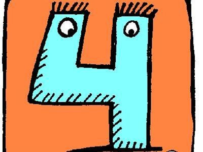 Số sinh 4: Người số sinh 4 là người tạo dựng. Họ là nhà tổ chức hiệu quả và siêng năng. Rất ít khi người số 4 bực tức vì điềm tĩnh dường như là bản chất của họ. Nhưng nếu là số 4 tiêu cực thì thường chậm hiểu và gàn bướng, hoài nghi mọi người và sự việc xung quanh.