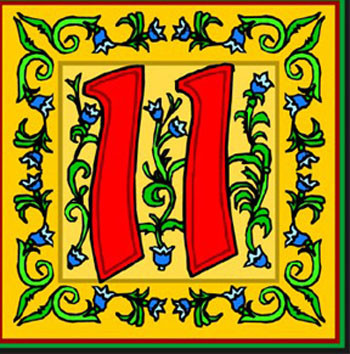 Số 11: Người mang số này thông minh và khôn ngoan trước tuổi, hiểu biết sâu sắc và lôi cuốn. Đối với họ, hầu như chẳng có gì là không thể đối phó được thậm chí họ có khả năng biến khó khăn thành lợi thế. Người mang số 11 thiên về tinh thần và siêu nhạy cảm nhưng khi ở dạng tiêu cực thì họ lại quá lo đến lợi ích của mình mà quên đi nhu cầu của người khác.