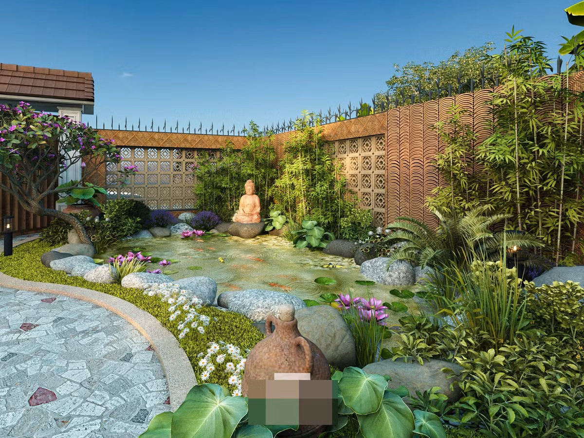 Nhà cấp 4 đẹp đến thảng thốt, bên trong như dinh thự ảnh 5