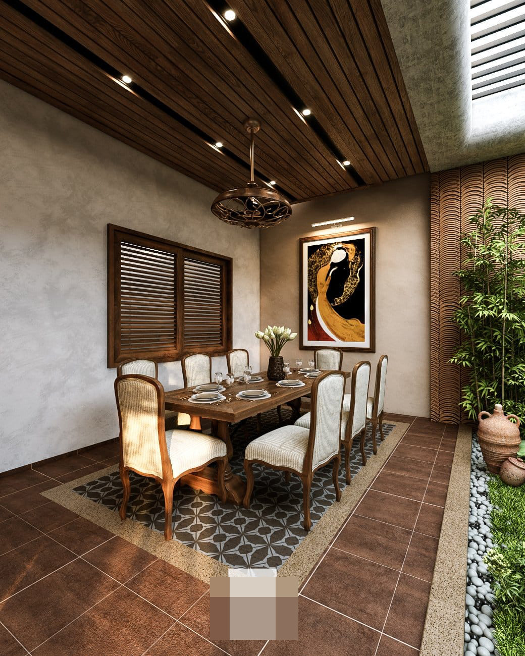 Nhà cấp 4 đẹp đến thảng thốt, bên trong như dinh thự ảnh 14