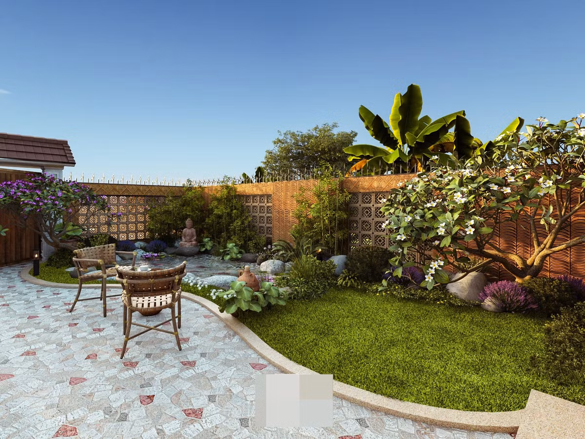 Nhà cấp 4 đẹp đến thảng thốt, bên trong như dinh thự ảnh 4