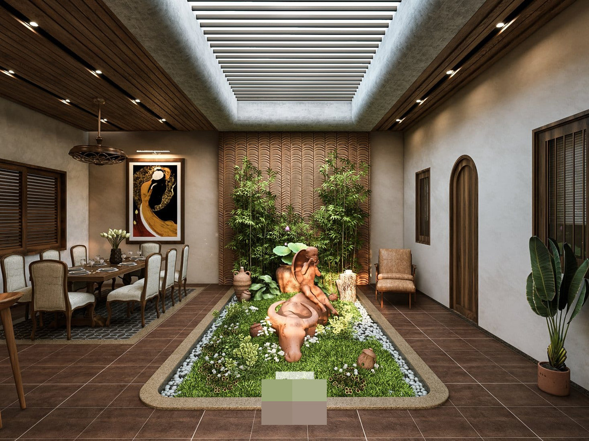 Nhà cấp 4 đẹp đến thảng thốt, bên trong như dinh thự ảnh 16