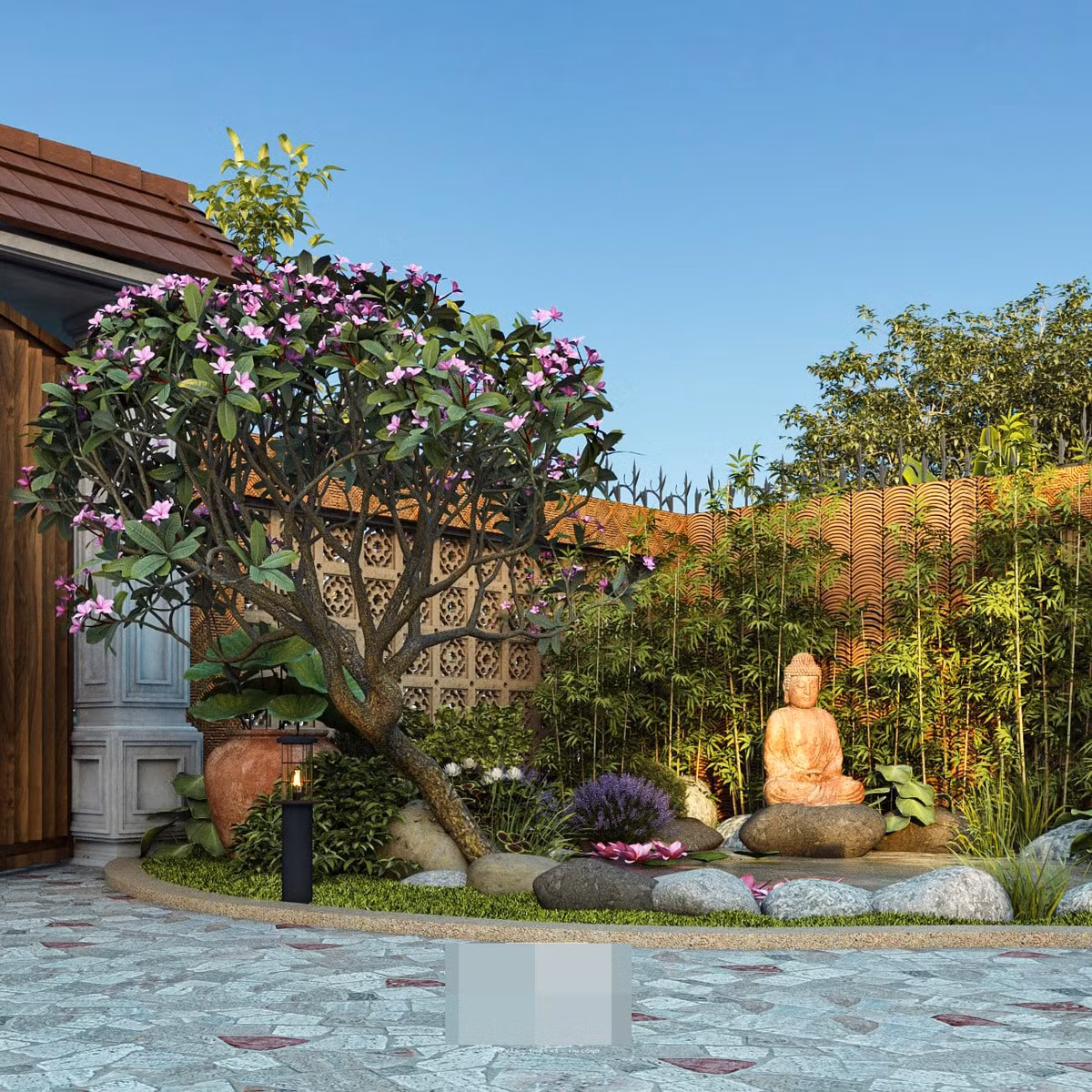 Nhà cấp 4 đẹp đến thảng thốt, bên trong như dinh thự ảnh 6