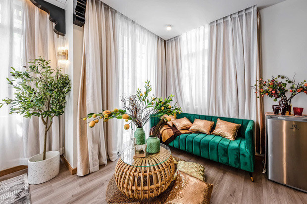 Căn hộ 140m2 mang phong cách Indochine đẹp chất ngất của kiến trúc sư trẻ ảnh 3