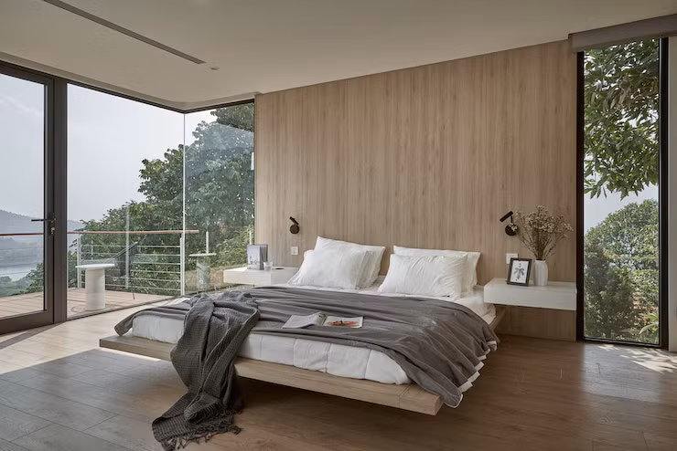 Gia chủ lựa chọn xây dựng nhà theo công nghệ module để quá trình xây dựng hạn chế tối đa những tác động vào môi trường. Đồng thời công nghệ này cũng giúp quá trình xây dựng hoàn thành nhanh chóng.