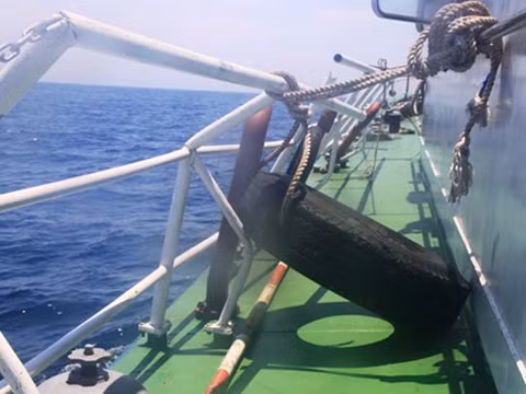 Đây là tàu thứ ba của Cảnh sát biển (CSB) phải vào bờ sửa chữa.