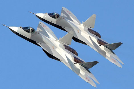 Tiêm kích tàng hình Su T-50.