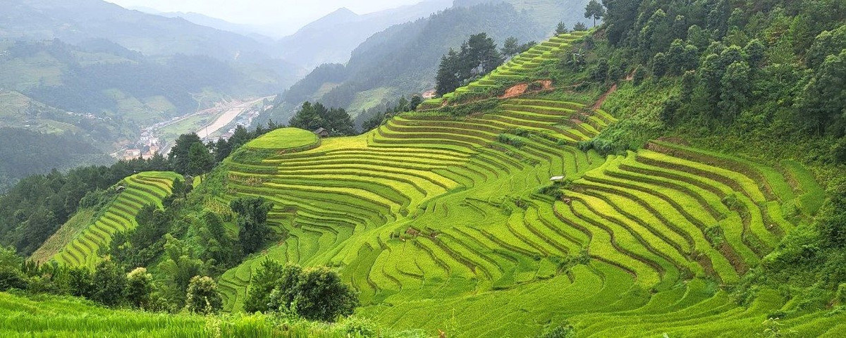 “Nhung chiec thang tuyet voi leo len bau troi Tay Bac“