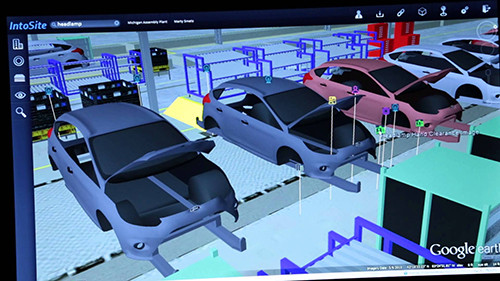 Chương trình nhà máy ảo của Ford. Ảnh: Technologytell.