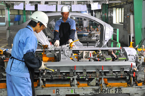 Khu vực lắp ráp.