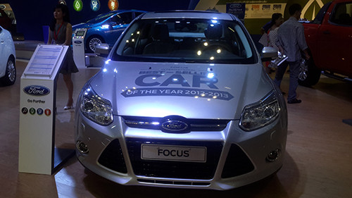 Dòng xe du lịch hạng trung với nhiều công nghệ hiện đại Focus được trưng bày cùng các sản phẩm khác của Ford gồm dòng xe bán tải được ưa chuộng nhất Ranger, dòng xe nhỏ Fiesta với động cơ EcoBoost 1.0L và dòng xe SUV thành thị hoàn toàn mới EcoSport.