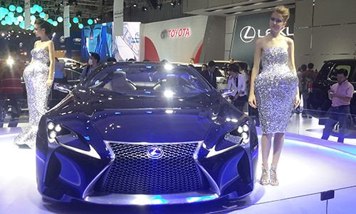Mẫu concept thể thao LF-LC với thiết kế giàu cảm xúc và công nghệ tiên tiến của Lexus.