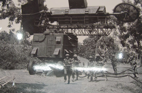 Đài thu - phát hệ thống radar điều khiển hỏa lực SNR-75 "đưa đường chỉ lối" đạn tên lửa S-75 Dvina hạ B-52.