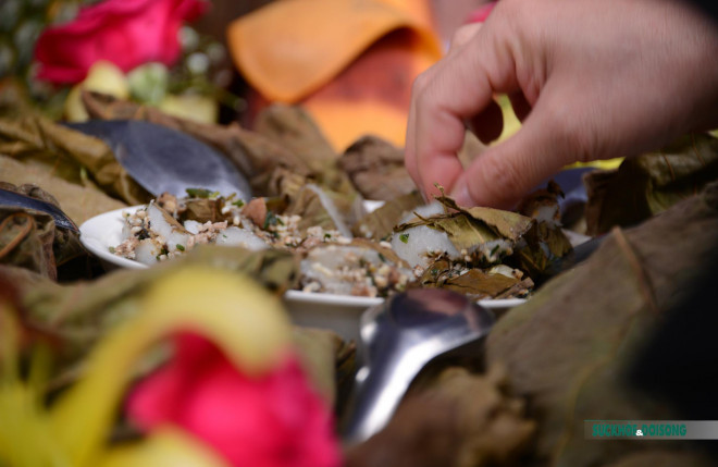 Ngot bui banh nep nhan trung kien cua nguoi Tay o Tuyen Quang-Hinh-9