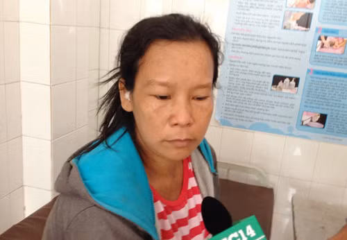 Sản phụ Nguyễn Thị Minh Tâm suốt những ngày qua đau đáu chờ tin con