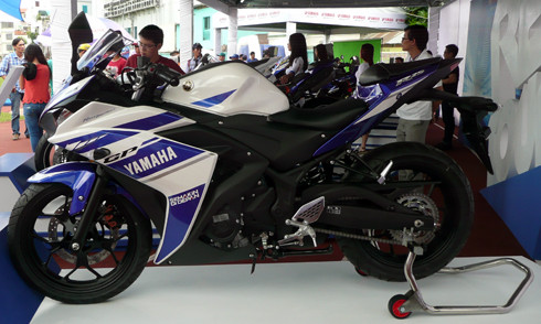 Yamaha R25 được bật mí đang trên đường về Hà Nội.