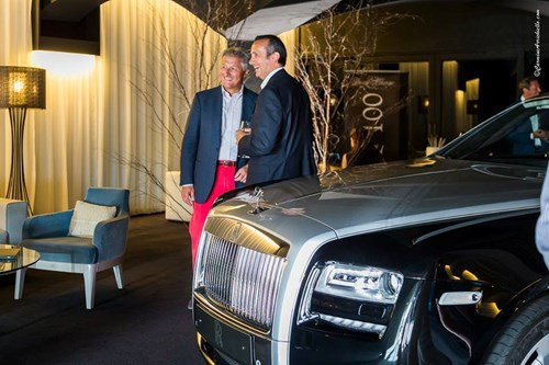 Các khách mời của sự kiện là các diễn viên, nghệ sĩ nổi tiếng hay các đại gia lắm tiền là khách hàng trung thành của Rolls-Royce.