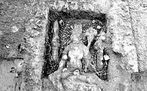 Tàn tích Phật giáo vừa được phát hiện.