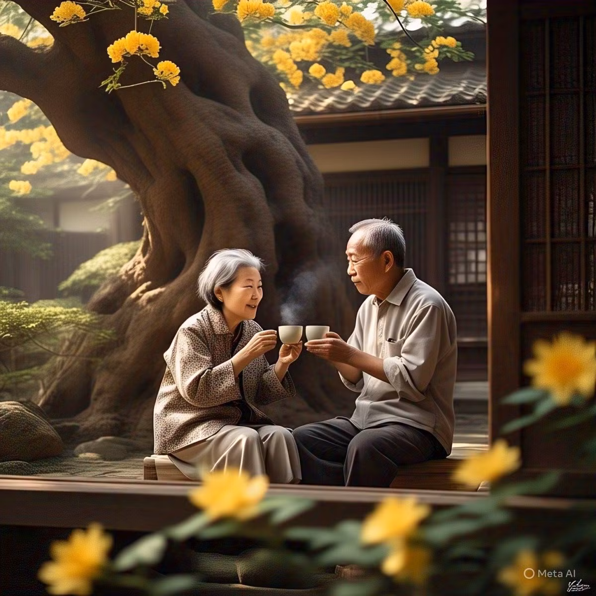 Co nhan day, cay to trong san, nha khong ngheo cung kho