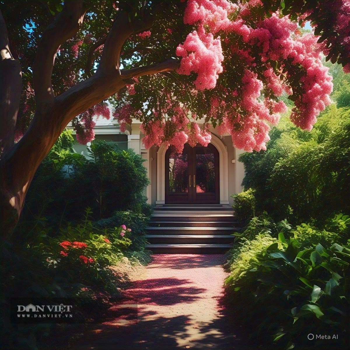  Cây tường vi (tên tiếng Anh là Crepe Mytle, tên khoa học là Rosa multiflora, hoặc Lagerstroemia indica Linn) mang đến những bông hoa mùa hè sặc sỡ, kéo dài sang tận mùa thu.