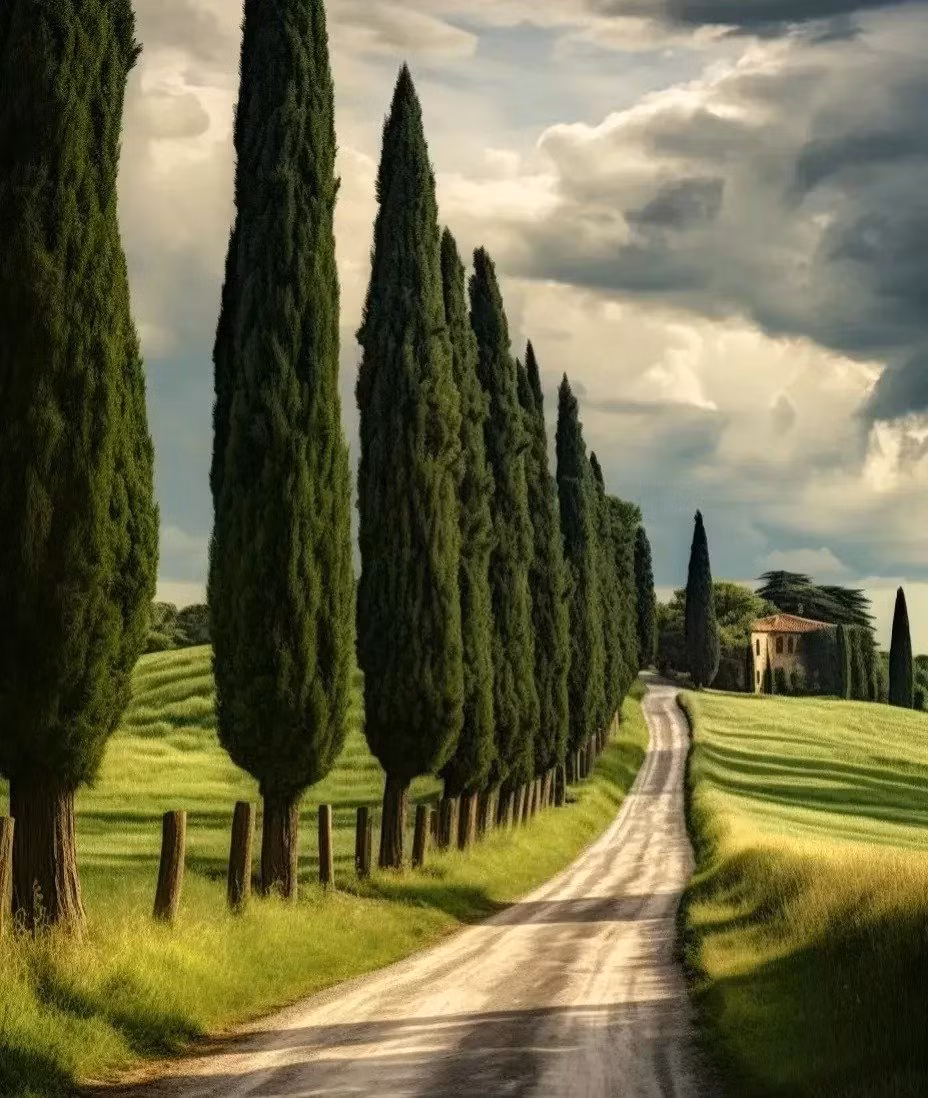 6. Người xưa dặn: Trồng thông - bách trong sân, gia đình nghèo khó. Cây thông và cây bách mọc cao và thẳng, tán lá rộng và tuổi thọ cao, thường mang lại cho con người bầu không khí "trang nghiêm và xanh tươi". 