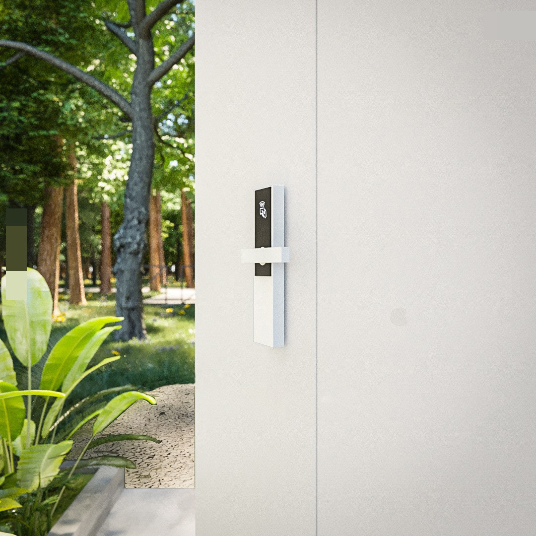 Khóa điện tử vân tay.