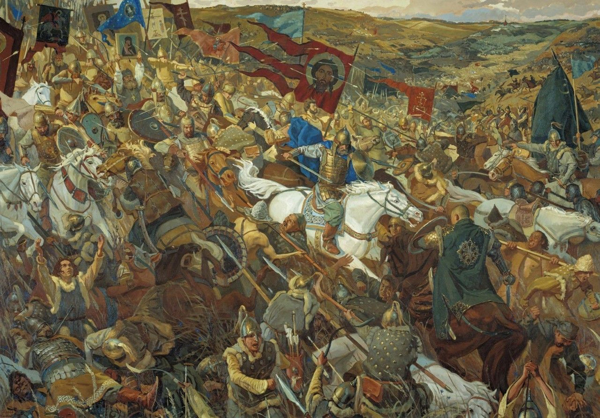 Diễn ra ngày 8/9/1380, trận Kulikovo được coi là trận đánh giáp lá cà đẫm máu nhất lịch sử nước Nga.