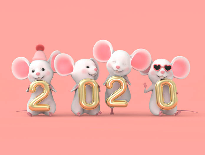 Trong 12 con giáp, chuột được ưu ái đứng đầu. Tích xưa kể lại rằng, trong lúc Ngọc Hoàng tuyên bố chọn 12 con giáp thì chuột là con lanh nhất và có mặt sớm nhất, vì thế Ngọc Hoàng cho chuột đứng đầu danh sách.