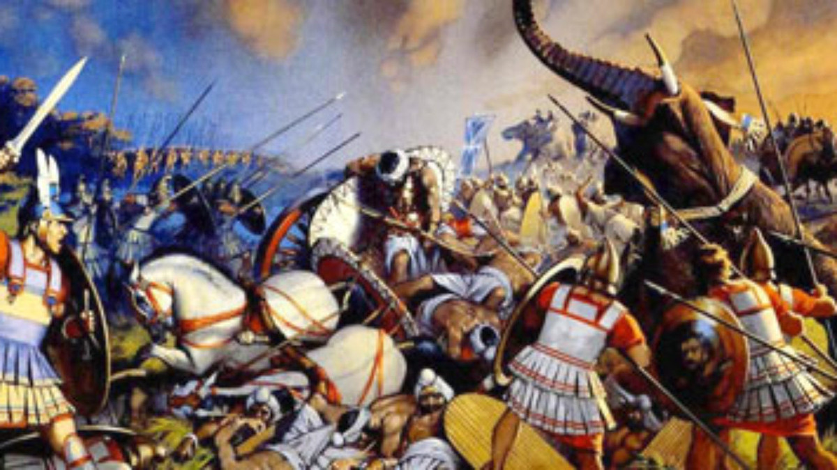 Đỉnh điểm của cuộc chiến tranh này là trận đánh diễn ra bên bờ sông Daya. Khi đó đế chế Maurayan tập hợp 400.000 quân trong khi Kalinga chỉ có khoảng 63.000 quân. Dù số lượng ít hơn rất nhiều nhưng binh sĩ Kalinga chiến đấu rất kiên cường để bảo vệ nền độc lập của đất nước.