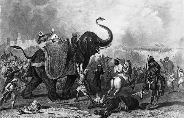 Diễn ra trong từ năm 262 – 261 TCN giữa đế chế Mauryan và cộng hòa Kalinga, chiến tranh Kalinga được coi là cuộc chiến tranh đẫm máu nhất lịch sử Ấn Độ.