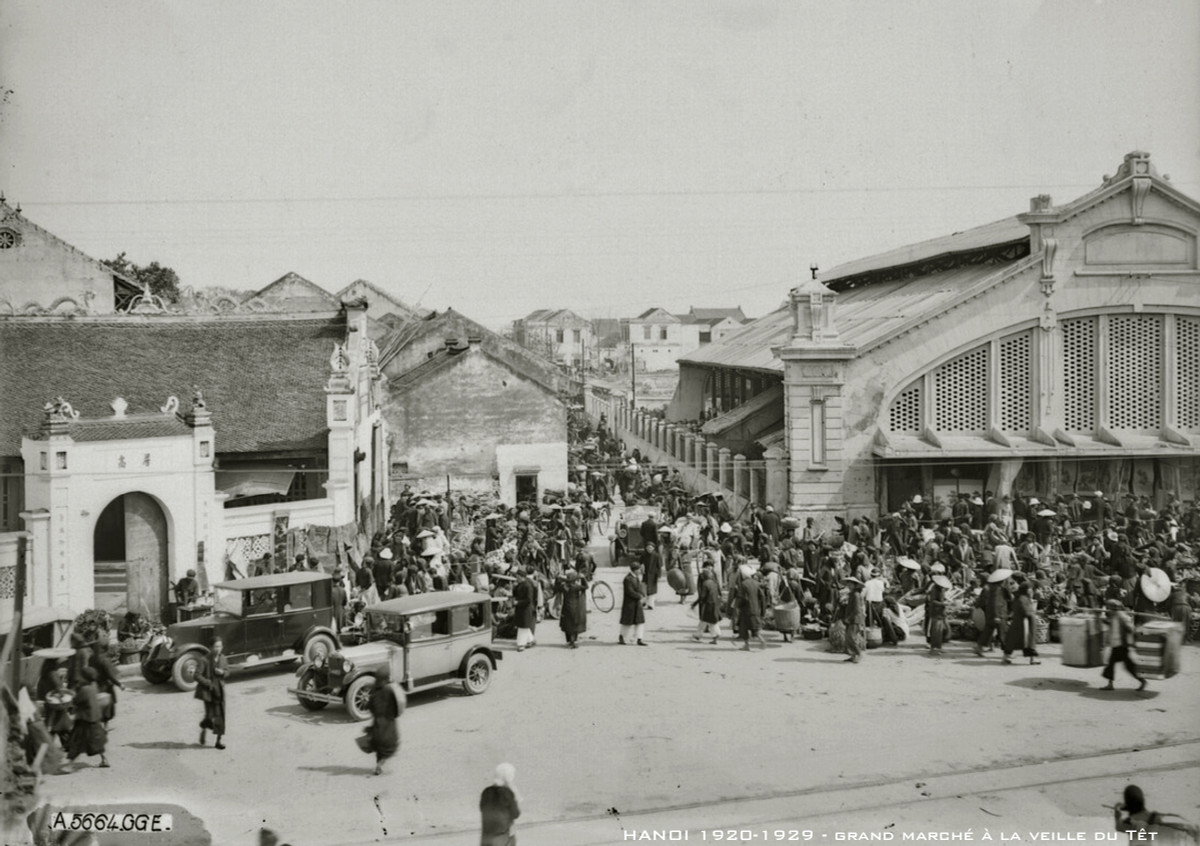 Loat anh day hoai niem ve Tet Ha Noi thap nien 1920