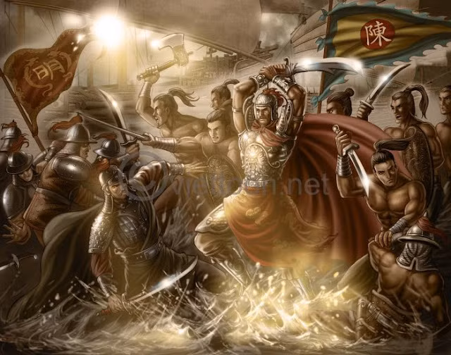 4. Năm Mậu Tý 1408, ngày 30/12, quân dân nhà Hậu Trần đánh tan quân Minh xâm lược tại trận Bô Cô (Ninh Bình), chặn đứng đà tiến của giặc.