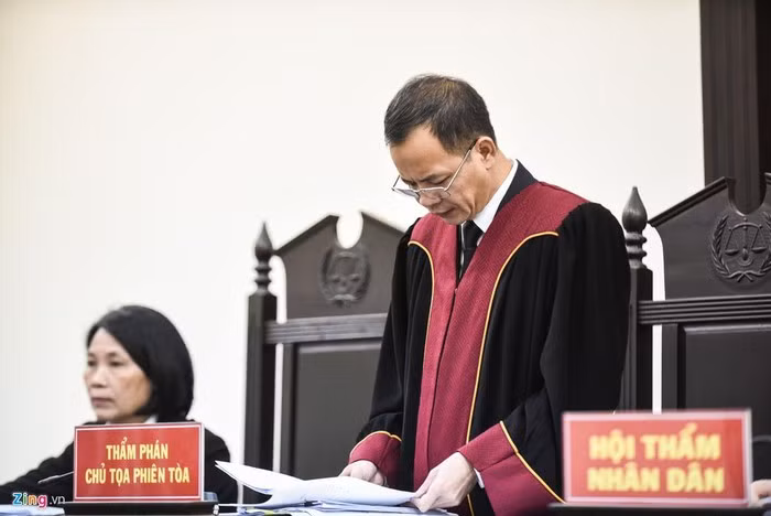 Sau khi nghị án, TAND quận Nam Từ Liêm tuyên phạt bị cáo Nguyễn Thị Vững 7 năm tù về các tội Vu khống và Tàng trữ trái phép chất ma túy, Nguyễn Thị Vân lĩnh 6 năm 6 tháng tù cùng 2 tội danh trên.