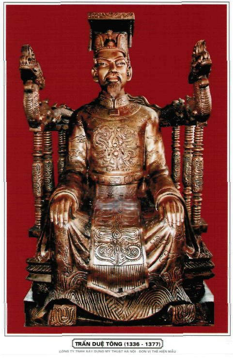 Trần Duệ Tông (Bính Tý, 1336 - 1377) là vua thứ 9 nhà Trần. Là vị vua có tính cách quyết đoán, năm 1377 ông thân chinh đi đánh Chiêm Thành và chết tại trận, hưởng dương 41 tuổi. Ông có tài văn thơ, tác giả một số thơ văn, nhưng phần lớn bị thất lạc.