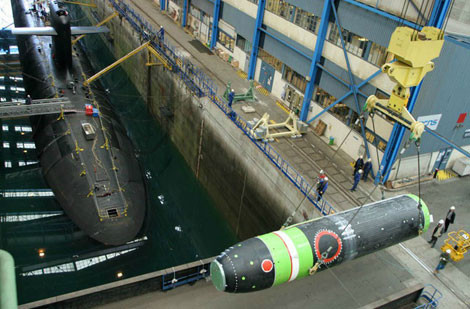 Các đầu đạn hạt nhân chủ yếu trang bị trên tên lửa đạn đạo M51 (trong ảnh).