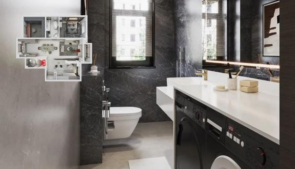 Can nha 130㎡, ba phong ngu va hai sanh cuc thoang dang-Hinh-9