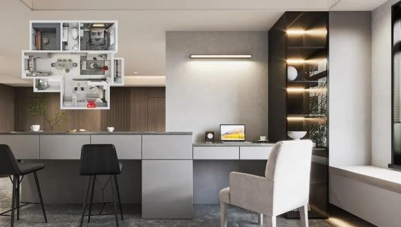 Can nha 130㎡, ba phong ngu va hai sanh cuc thoang dang-Hinh-7