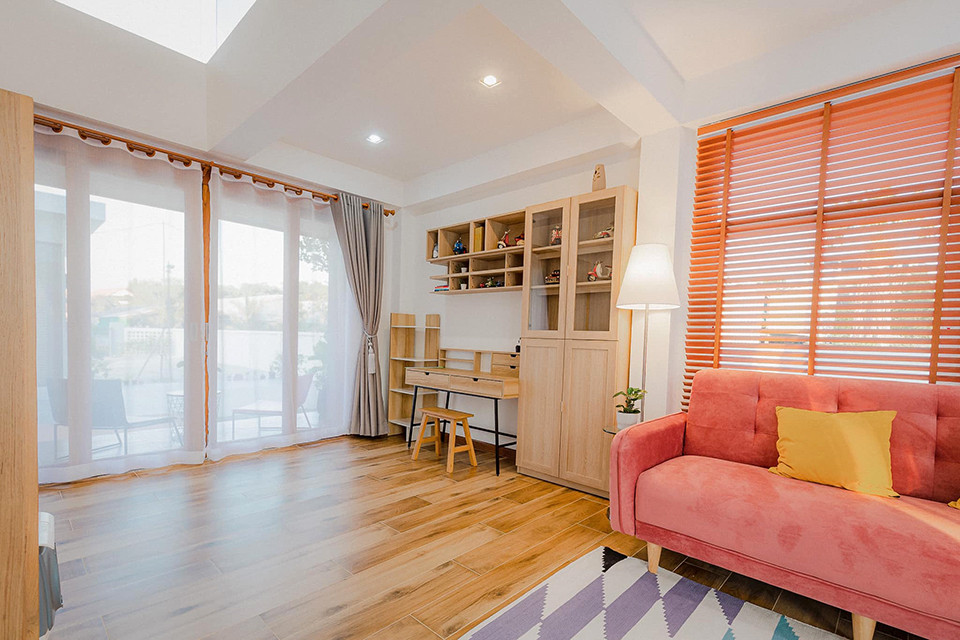 Ngoi nha 2 tang theo phong cach Muji, dep nhe nhang-Hinh-5