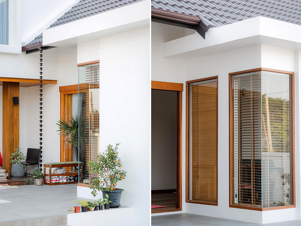 Ngoi nha 2 tang theo phong cach Muji, dep nhe nhang-Hinh-2