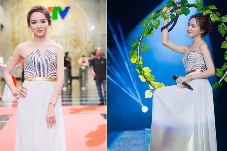 Góp mặt trong sự kiện, ca sĩ Thảo My mang đến một ca khúc song ca cùng Đinh Mạnh Ninh.